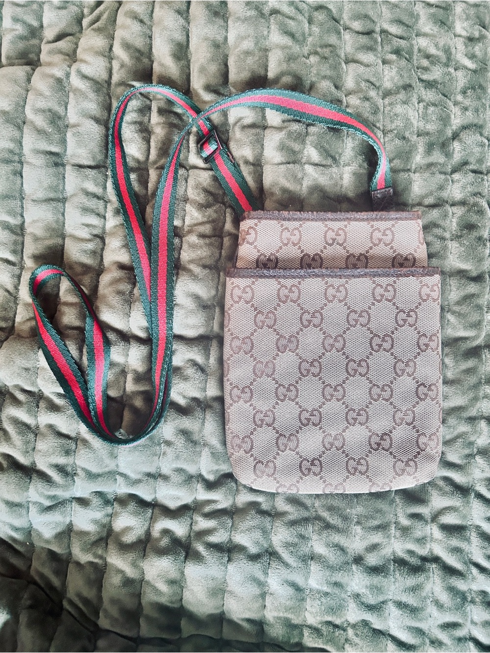 Gucci GG Canvas Web Crossbody Bag